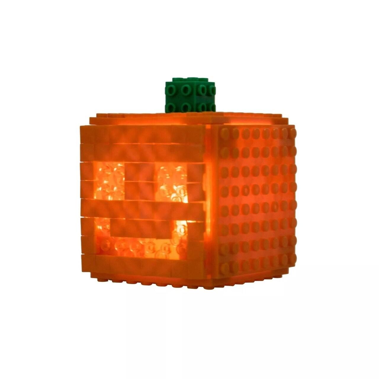 Halloween Set, Light Up Mini Cube Jack-O-Lantern 79 Pieces with LED Light